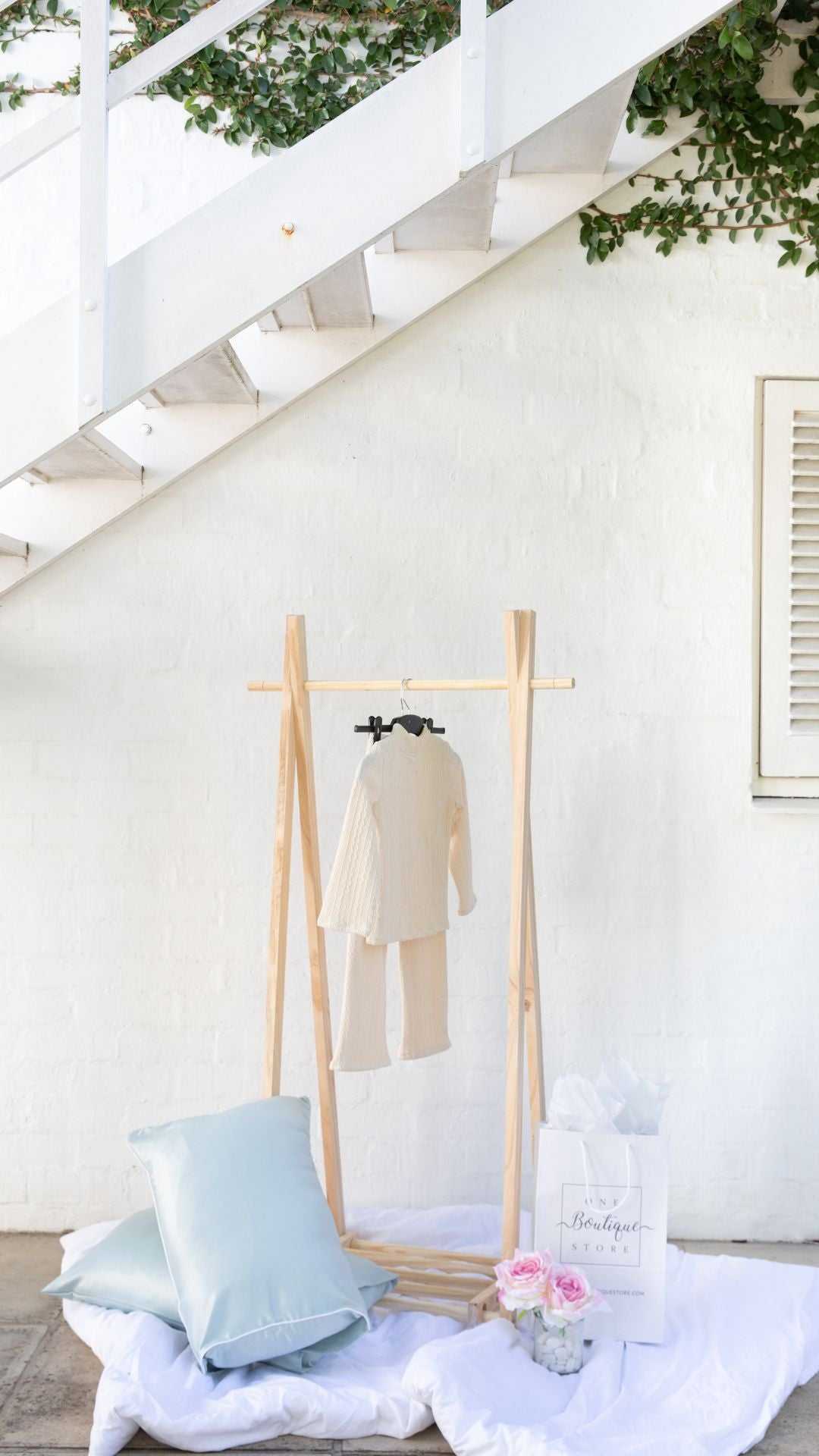 [cable knit pajama set]